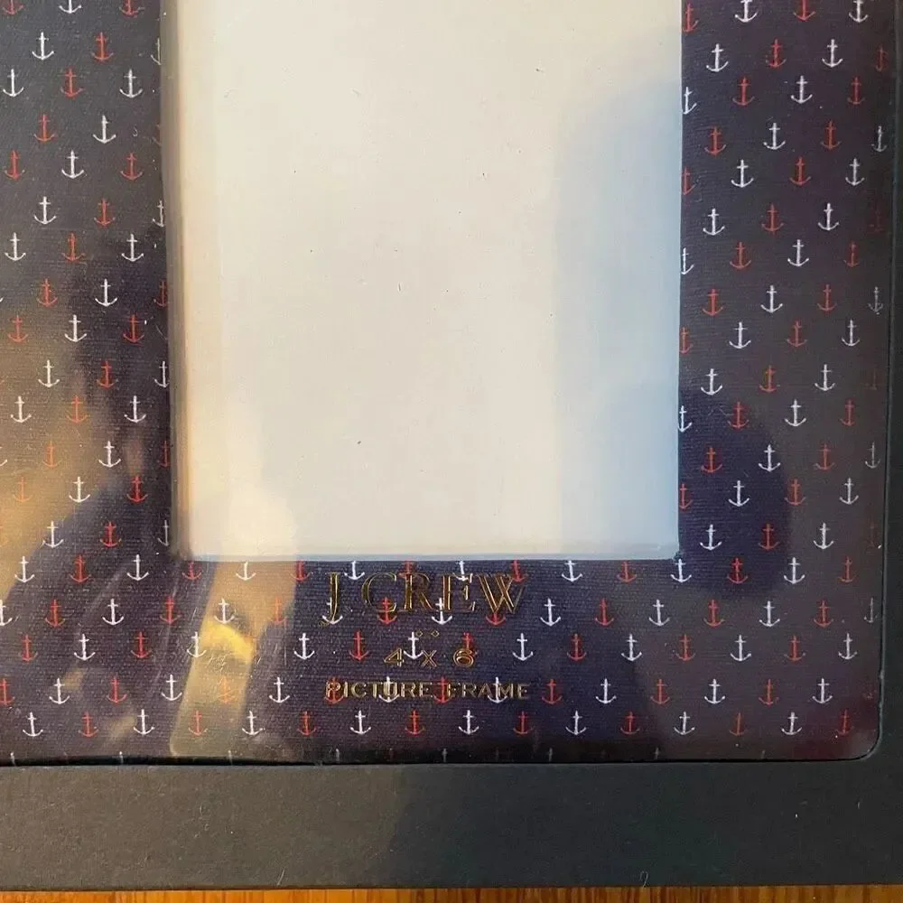 J CREW | 4 x 6” anchor frame NWT $33